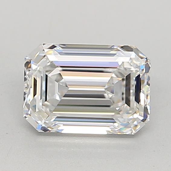 1.04ct Emerald E VVS2 Lab Created Diamond
