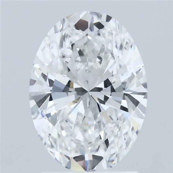 2.01ct Oval E VVS2 Lab Created Diamond