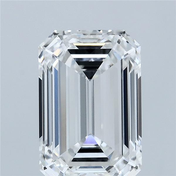 3.1ct Emerald D VVS2 Lab Created Diamond
