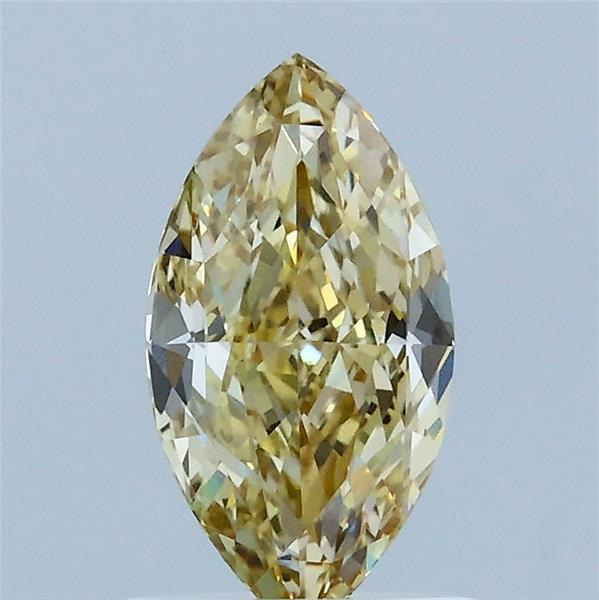 1.07ct Marquise FANCY YELLOW VS1 Lab Created Diamond