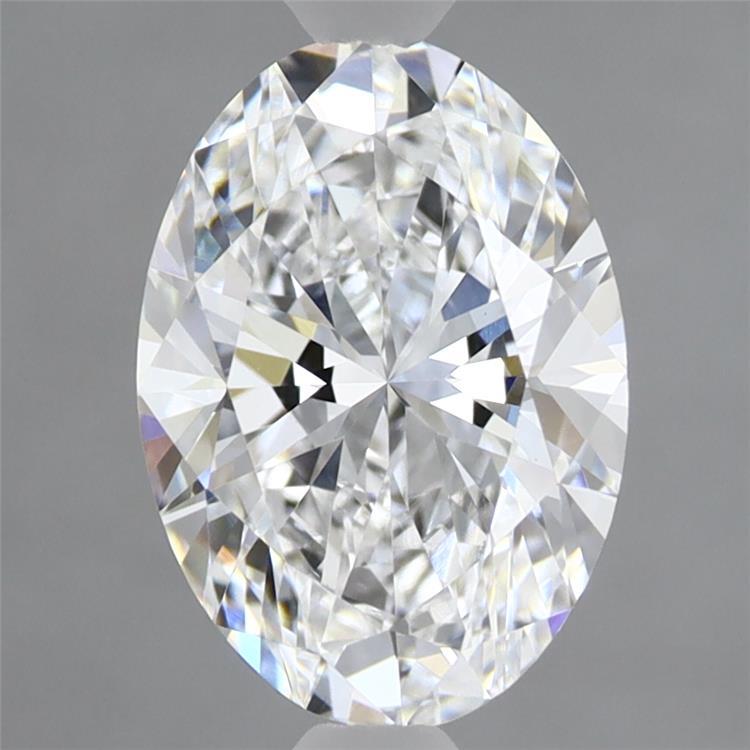 1.95ct Oval D VVS2 Lab Created Diamond
