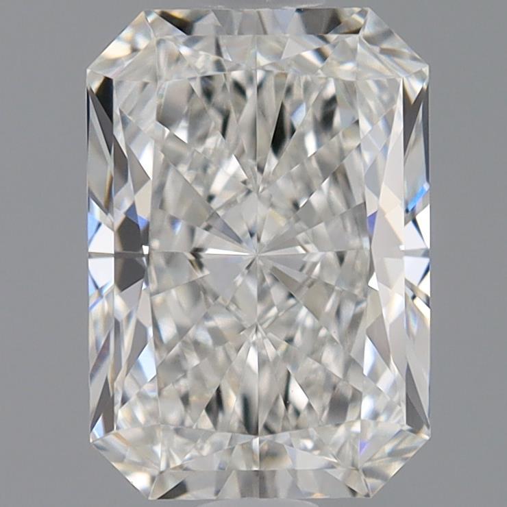 0.96ct Radiant F VVS2 Lab Created Diamond