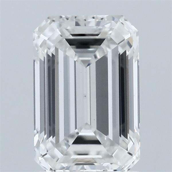 1.57ct Emerald E VS1 Lab Created Diamond