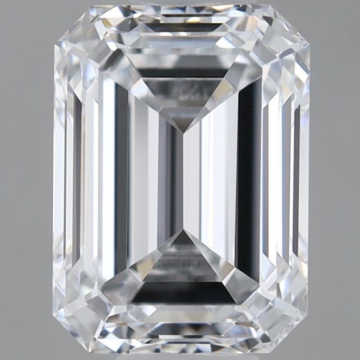 1.08ct Emerald E VVS1 Lab Created Diamond
