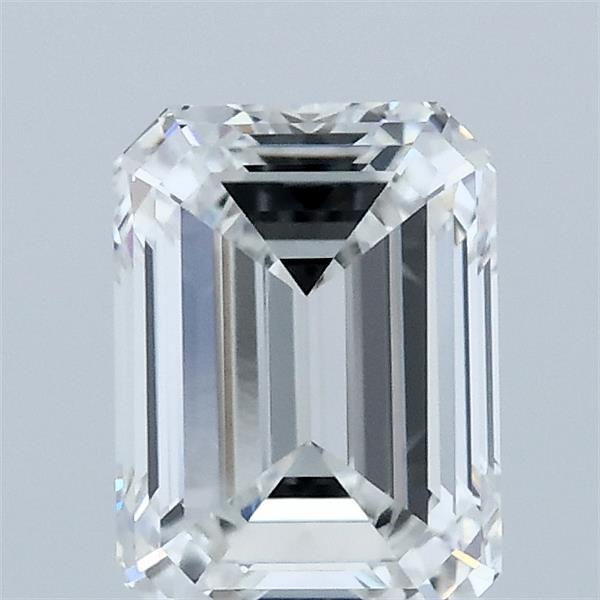 1.52ct Emerald E VVS1 Lab Created Diamond