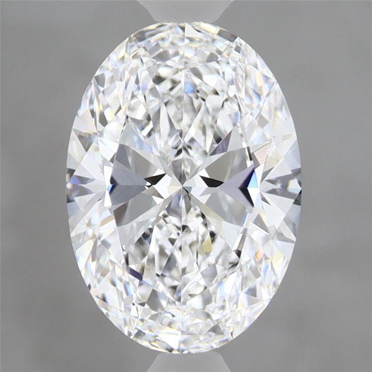 1.95ct Oval D VVS2 Lab Created Diamond