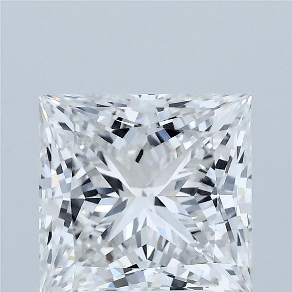 2.58ct Princess E VVS2 Lab Created Diamond