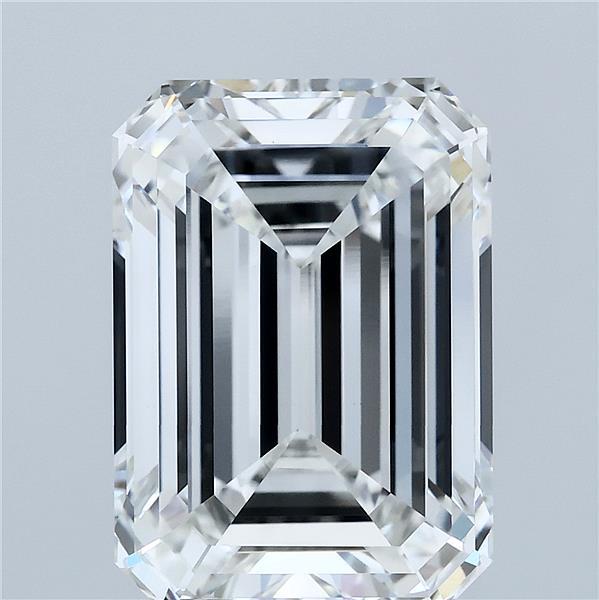 8.08ct Emerald F VVS2 Lab Created Diamond