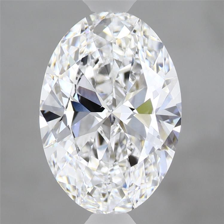 2.08ct Oval D VVS2 Lab Created Diamond
