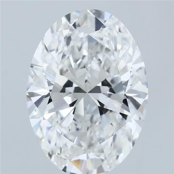 3.03ct Oval E VVS2 Lab Created Diamond