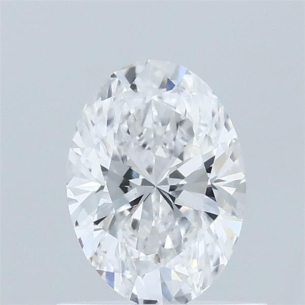 0.67ct Oval D VVS1 Lab Created Diamond