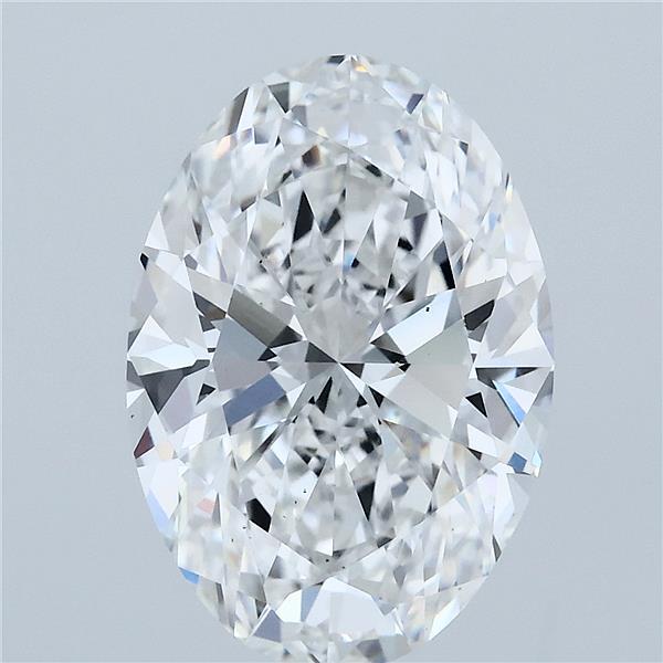 5.01ct Oval E VS2 Lab Created Diamond