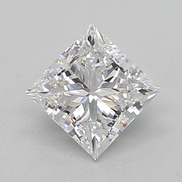 0.69ct Princess D VVS2 Lab Created Diamond