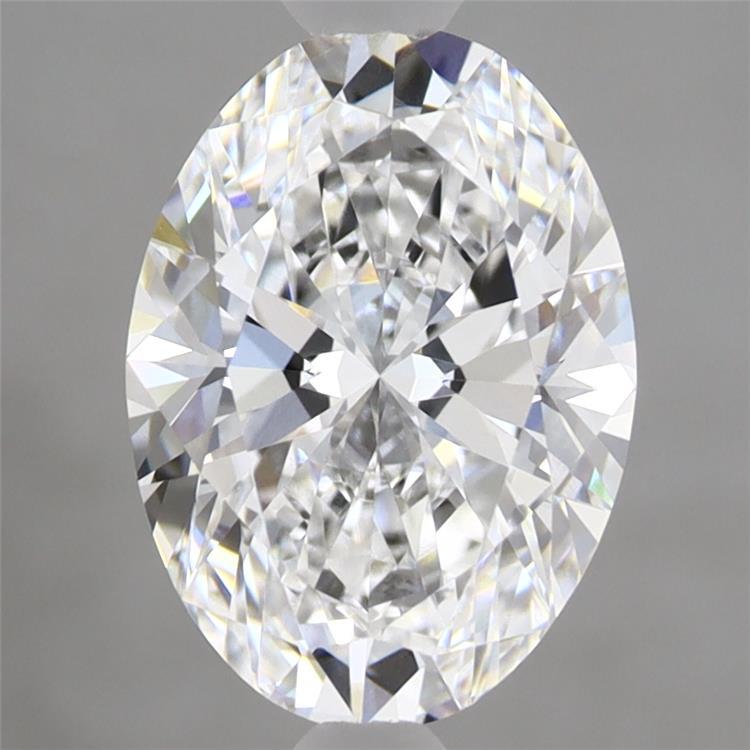 2.19ct Oval D VVS2 Lab Created Diamond