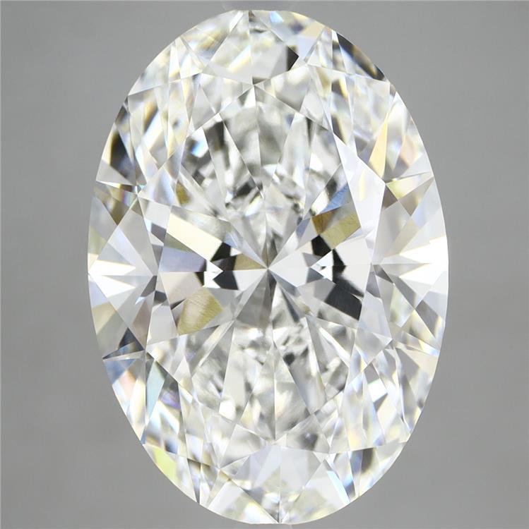8.04ct Oval F VVS1 Lab Created Diamond