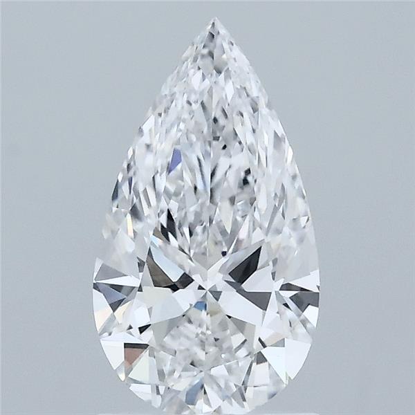 1.31ct Pear D VVS2 Lab Created Diamond