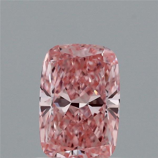1.03ct Cushion FANCY VIVID PINK VS1 Lab Created Diamond