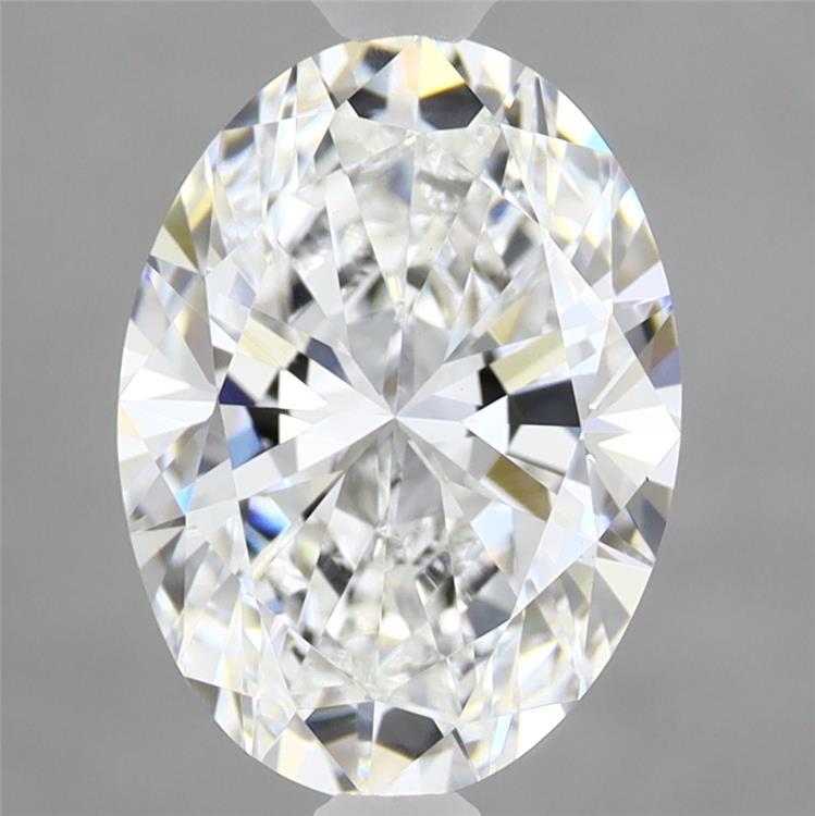 2.51ct Oval E VVS2 Lab Created Diamond