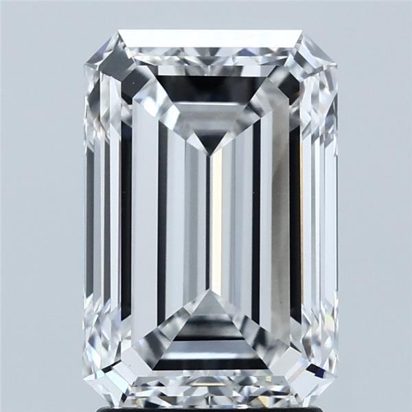3ct Emerald E VS1 Lab Created Diamond