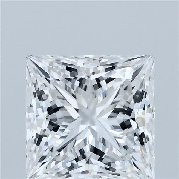 2.08ct Princess D VS1 Lab Created Diamond