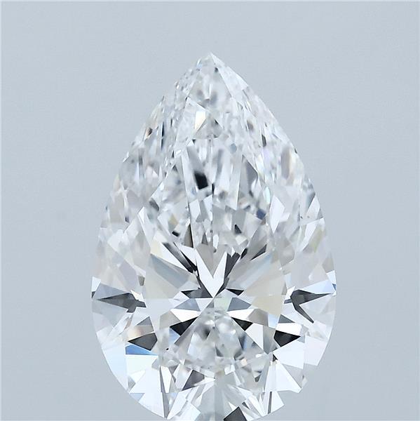 3.56ct Pear E VS1 Lab Created Diamond