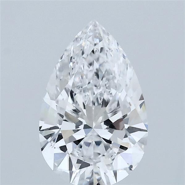 1.08ct Pear D VVS2 Lab Created Diamond