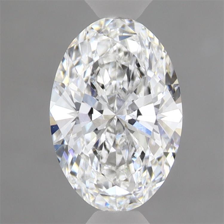 0.95ct Oval D VVS2 Lab Created Diamond