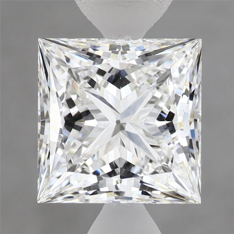 2.55ct Princess E VVS2 Lab Created Diamond