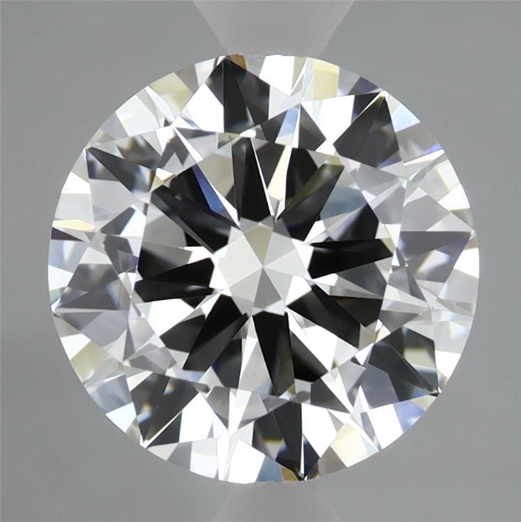 2.85ct Round F VVS2 Lab Created Diamond