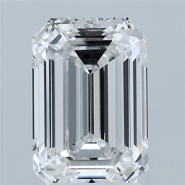 2.8ct Emerald E VVS2 Lab Created Diamond