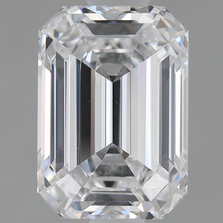 0.99ct Emerald D VS1 Lab Created Diamond