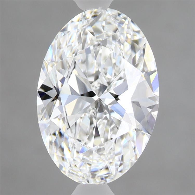 2.03ct Oval D VVS2 Lab Created Diamond