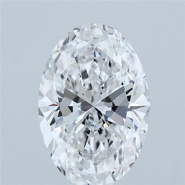 1.59ct Oval D VVS2 Lab Created Diamond