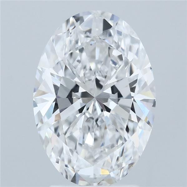 3.01ct Oval D VS1 Lab Created Diamond