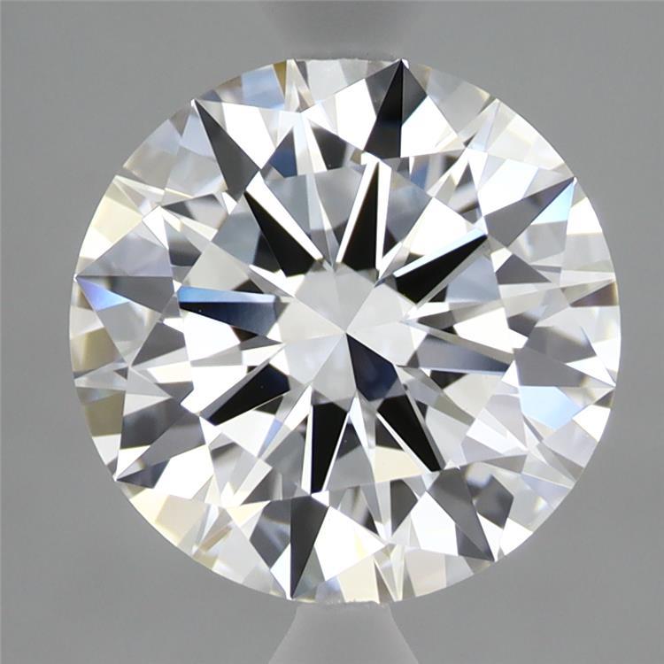3ct Round F VVS2 Lab Created Diamond