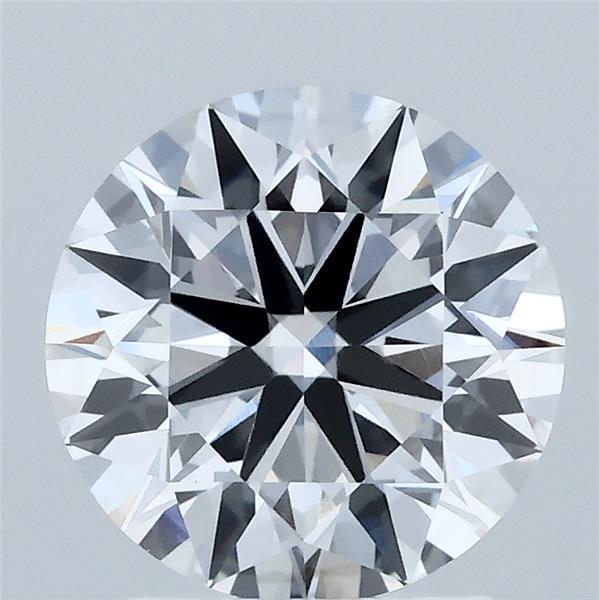 2.08ct Round D VVS2 Lab Created Diamond