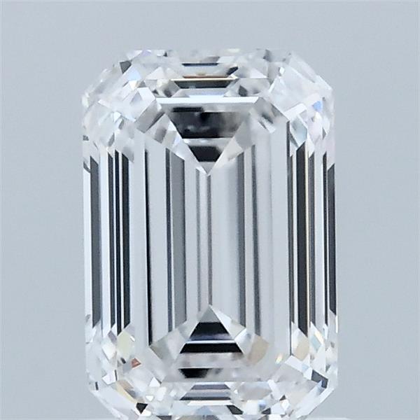 1.34ct Emerald D VVS1 Lab Created Diamond