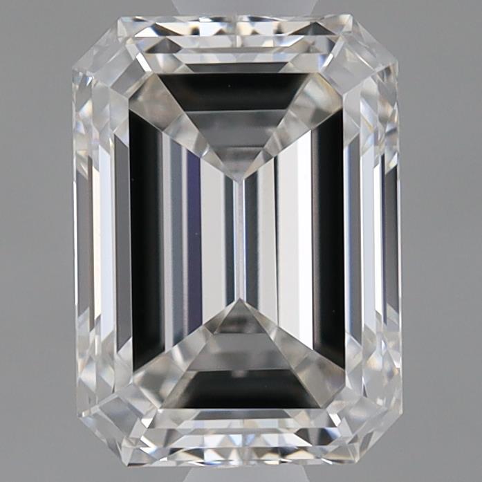 0.92ct Emerald F VVS2 Lab Created Diamond