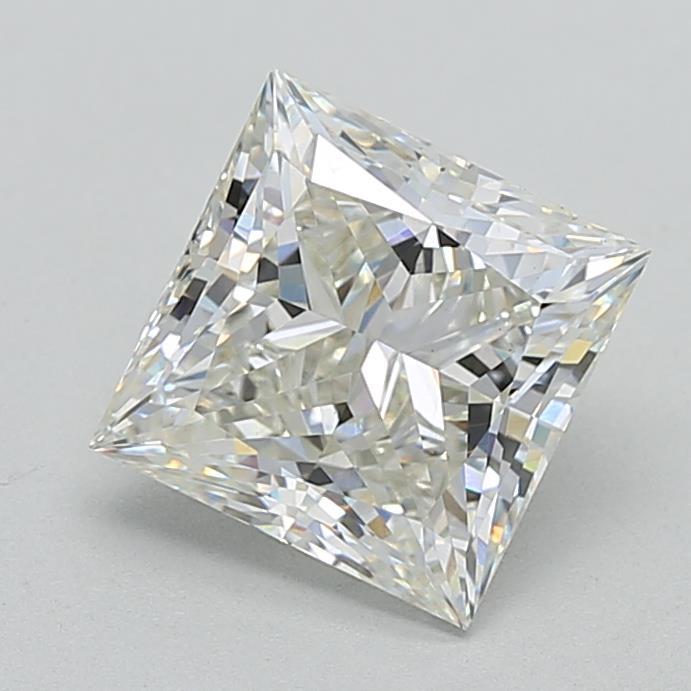 3.03ct Princess H VS1 Lab Created Diamond