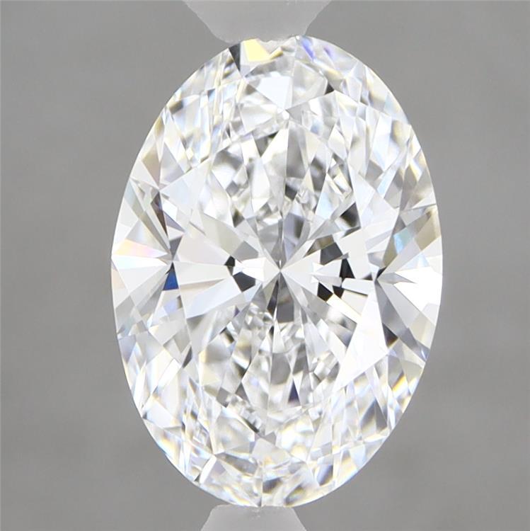 2.07ct Oval D VVS2 Lab Created Diamond