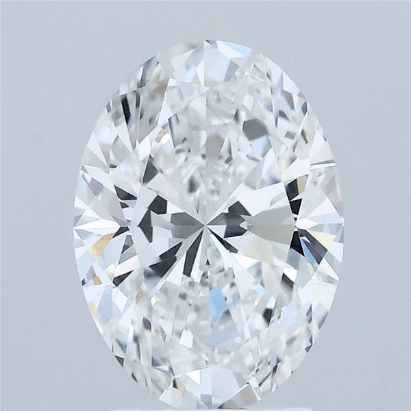 2.08ct Oval E VVS2 Lab Created Diamond