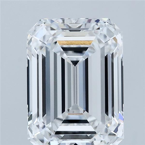 4.07ct Emerald D VVS2 Lab Created Diamond