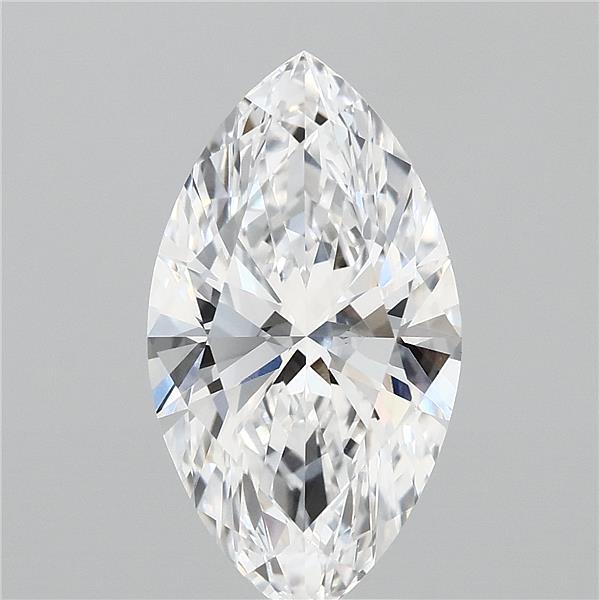3.29ct Marquise D VVS2 Lab Created Diamond