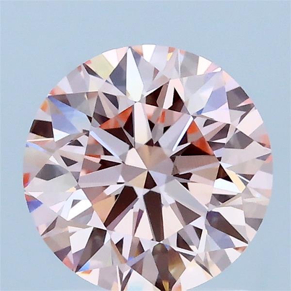 1.5ct Round FANCY INTENSE PINK VVS2 Lab Created Diamond