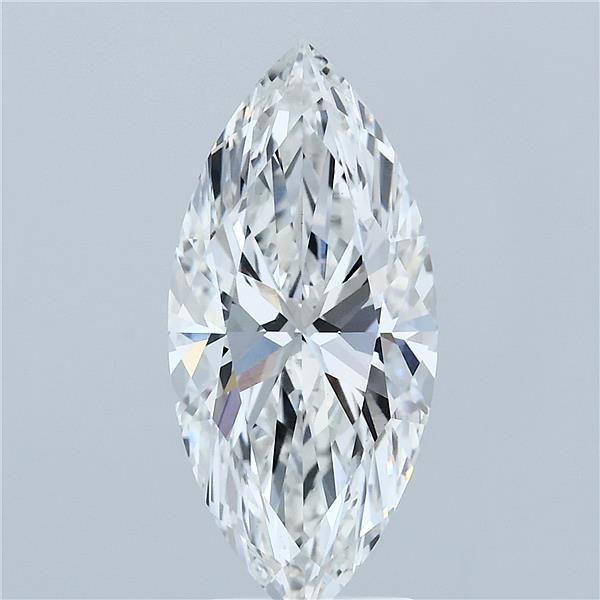 3.25ct Marquise F VVS2 Lab Created Diamond