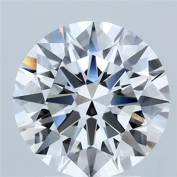 3.04ct Round E VVS2 Lab Created Diamond