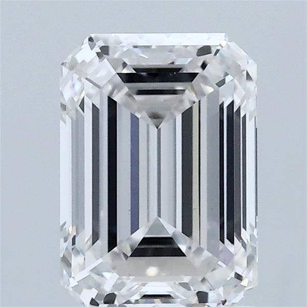 1.54ct Emerald E VVS2 Lab Created Diamond