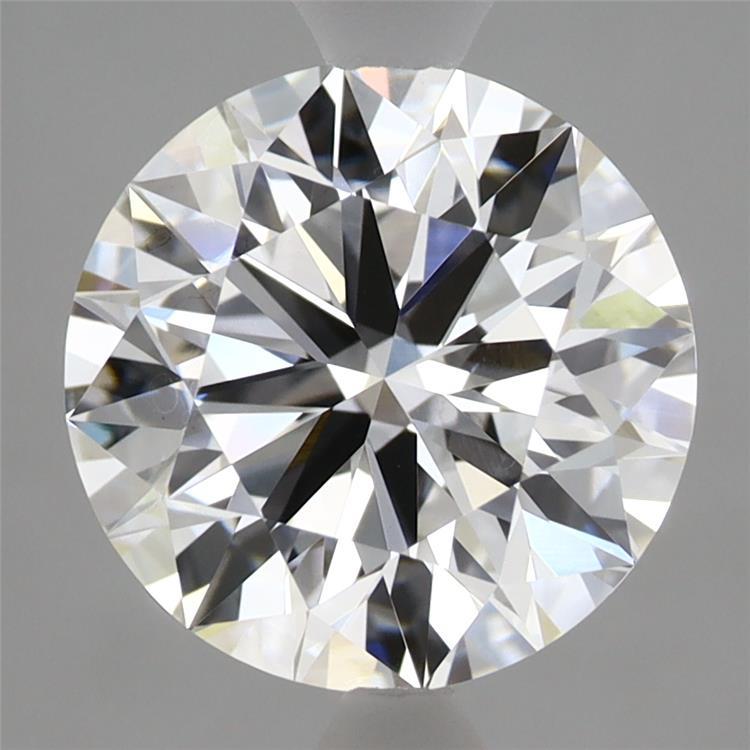 3.02ct Round E VVS2 Lab Created Diamond