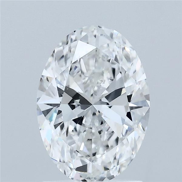 1.5ct Oval E VVS1 Lab Created Diamond
