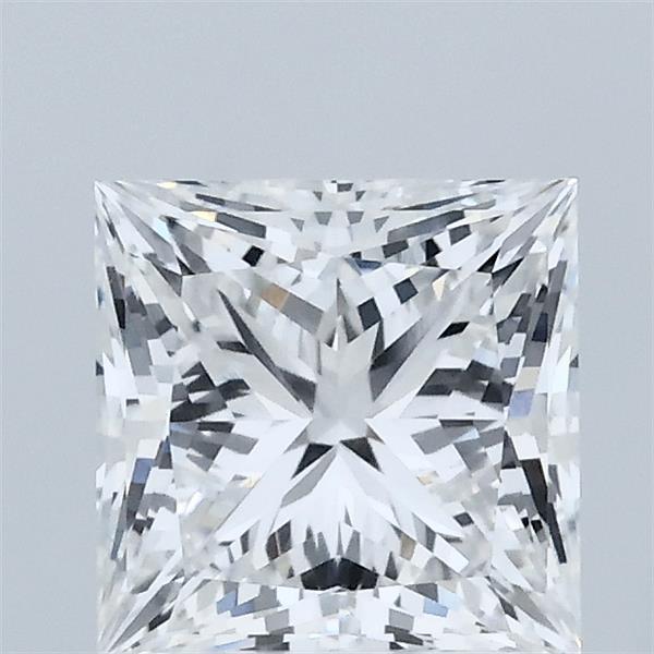 1.58ct Princess D VVS2 Lab Created Diamond